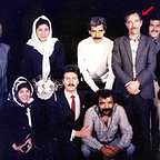 تصویری از رضا غمخوار (غفار رضایی)، مدیر تولید و بازیگر سینما و تلویزیون در پشت صحنه یکی از آثارش