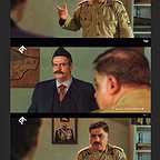 تصویری از رامین الماسی، بازیگر و مدیر تولید سینما و تلویزیون در پشت صحنه یکی از آثارش