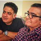 تصویری از رامین الماسی، بازیگر و مدیر تولید سینما و تلویزیون در پشت صحنه یکی از آثارش