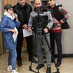 تصویری از مصطفی معارف‌وند سینما و تلویزیون در پشت صحنه یکی از آثارش