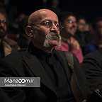 خسرو سینایی، کارگردان و نویسنده سینما و تلویزیون - عکس مراسم خبری به همراه هوشنگ گلمکانی
