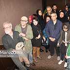 اکران افتتاحیه فیلم سینمایی لاک‌ قرمز با حضور مسعود کرامتی، بابک حمیدیان و مینا ساداتی