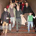 اکران افتتاحیه فیلم سینمایی لاک‌ قرمز با حضور مسعود کرامتی، بابک حمیدیان و مینا ساداتی