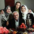 تصویری شخصی از جمشید مشایخی، بازیگر و مهمان سینما و تلویزیون به همراه هانیه توسلی و مهرانه مهین‌ترابی