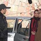 پشت صحنه سریال تلویزیونی خروس با حضور ملیکا شریفی‌نیا، حمید لولایی و سپند امیرسلیمانی