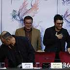نشست خبری فیلم سینمایی تنگه ابوقریب با حضور سعید ملکان، بهرام توکلی، جواد عزتی و محمود گبرلو