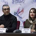 نشست خبری فیلم سینمایی سوءتفاهم با حضور پژمان جمشیدی و هانیه توسلی