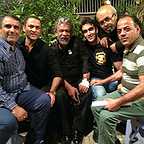 پشت صحنه سریال تلویزیونی برادر با حضور حسین یاری، حسن پورشیرازی، پوریا پورسرخ و جواد افشار