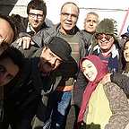 پشت صحنه سریال تلویزیونی پادری با حضور محمدحسین لطیفی، هومن برق‌نورد، نگار عابدی، امیرحسین رستمی و سیما تیرانداز