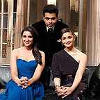  سریال تلویزیونی Koffee with Karan با حضور پرینیتی چوپرا، Karan Johar و Alia Bhatt