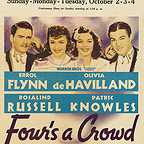  فیلم سینمایی Four's a Crowd به کارگردانی Michael Curtiz