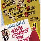  فیلم سینمایی Here Comes the Groom با حضور Franchot Tone، Beverly Washburn، جین وایمن، Anna Maria Alberghetti، Alexis Smith، James Barton، Bing Crosby و Jacques Gencel
