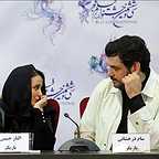 نشست خبری فیلم سینمایی خجالت نکش با حضور الناز حبیبی و سام درخشانی