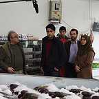 پشت صحنه سریال تلویزیونی پریا با حضور کمند امیرسلیمانی، امیرحسین آرمان و حسین سهیلی‌زاده