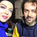 پشت صحنه فیلم سینمایی کاتیوشا با حضور لیلا اوتادی و احمد مهران‌فر