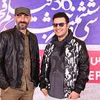 عکس جشنواره‌ ای فیلم سینمایی لاتاری با حضور جواد عزتی و هادی حجازی‌فر