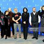 نشست خبری فیلم سینمایی خوک با حضور علی مصفا، حسن معجونی، مانی حقیقی، پریناز ایزدیار، لیلا حاتمی و لیلی رشیدی
