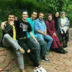 پشت صحنه سریال تلویزیونی پایتخت 5 با حضور محسن تنابنده، احمد مهران‌فر، ریما رامین‌فر، بهرام افشاری، نسرین نصرتی و سارا فرقانی‌اصل