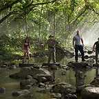  فیلم سینمایی سفر ۲: جزیره اسرارآمیز با حضور لوئیس گازمن، مایکل کین، Josh Hutcherson، Vanessa Hudgens و دواین جانسون