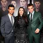  فیلم سینمایی گرگ و میش: سپیده دم (قسمت۲) با حضور Taylor Lautner، رابرت پتینسون و Stephenie Meyer