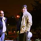 تصویری از مقصود میرهاشمی، جانشین تولید سینما و تلویزیون در حال بازیگری سر صحنه یکی از آثارش