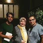 تصویری از بهنام مسعودی، دستیار کارگردان و بازیگر سینما و تلویزیون در حال بازیگری سر صحنه یکی از آثارش