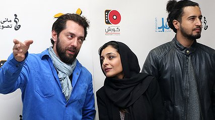 بهرام رادان و ساره بیات در اکران مردمی فیلم جدیدشان