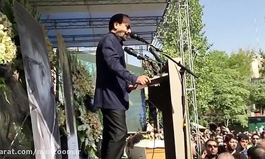 سخنان اصغر فرهادی در مراسم تشییع عباس کیارستمی