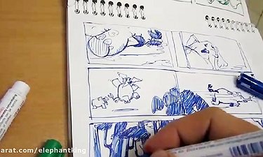 مراحل فنی تولید انیمیشن سینمایی «فیلشاه»
